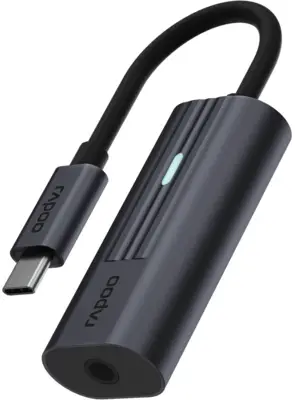 Rapoo USB-C naar 3.5mm Audio Adapter