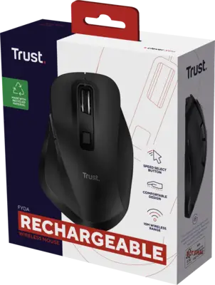 Fyda Rechargeable Wireless Comfort Mouse Eco